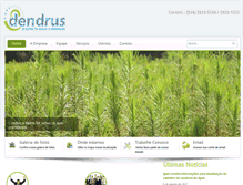 Tablet Screenshot of dendrus.com.br